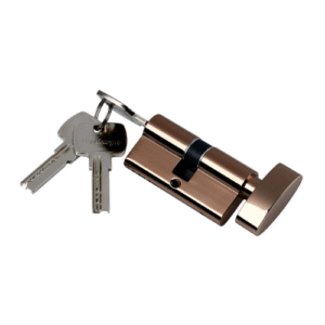 Mortise Cylinder (3 keys) Key and Knob