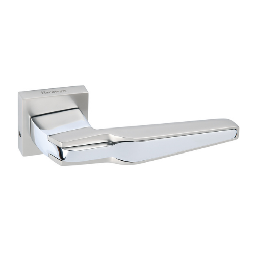 Silver Satin + Chrome Mortise Handle - Model 9037